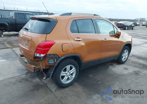 2017 Chevrolet Trax Lt из США, поврежденный, VIN 3GNCJPSB8HL172638